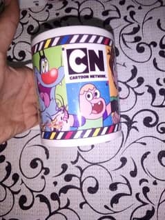 a beautiful cartoon network cup