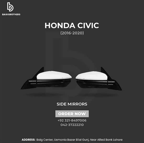 City Civic Rs Mg Hs Stonic Sportage Hyundai Light Bonut Grill Kit H6 5