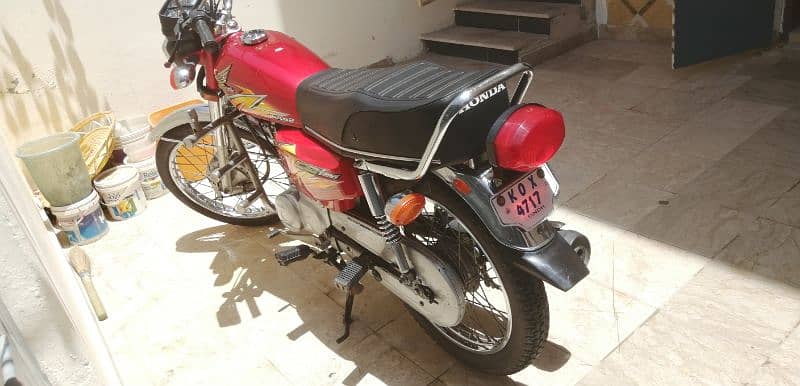 Honda CG-125 Model 2021 For sale, kept in very good condition 3