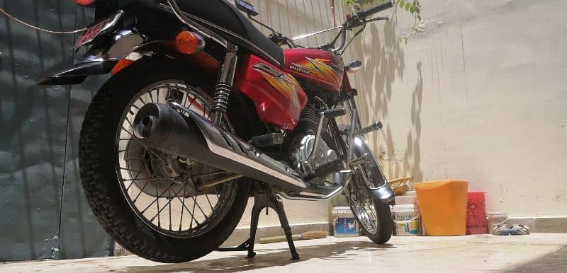 Honda CG-125 Model 2021 For sale, kept in very good condition 4