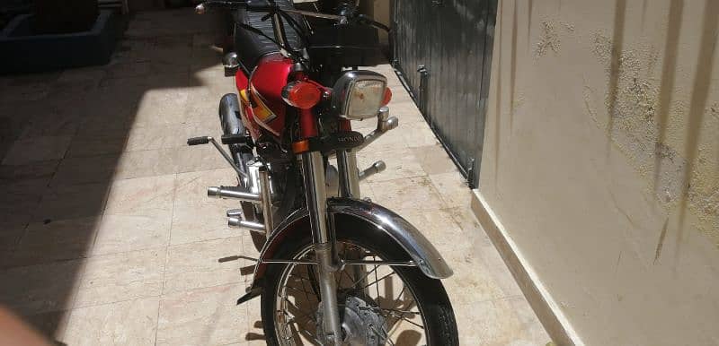 Honda CG-125 Model 2021 For sale, kept in very good condition 5