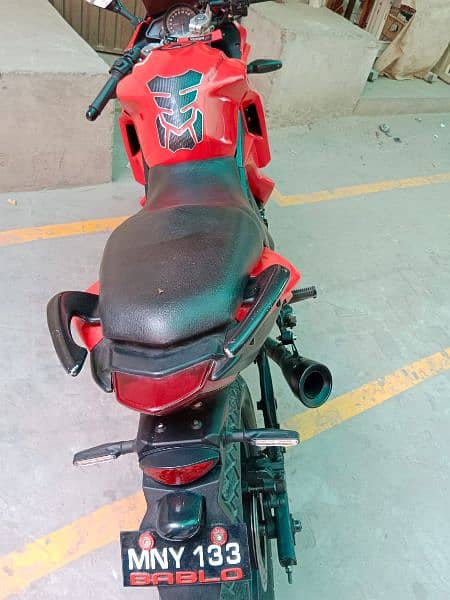 lifan kpr 200 bike 2017 model lush condition 2