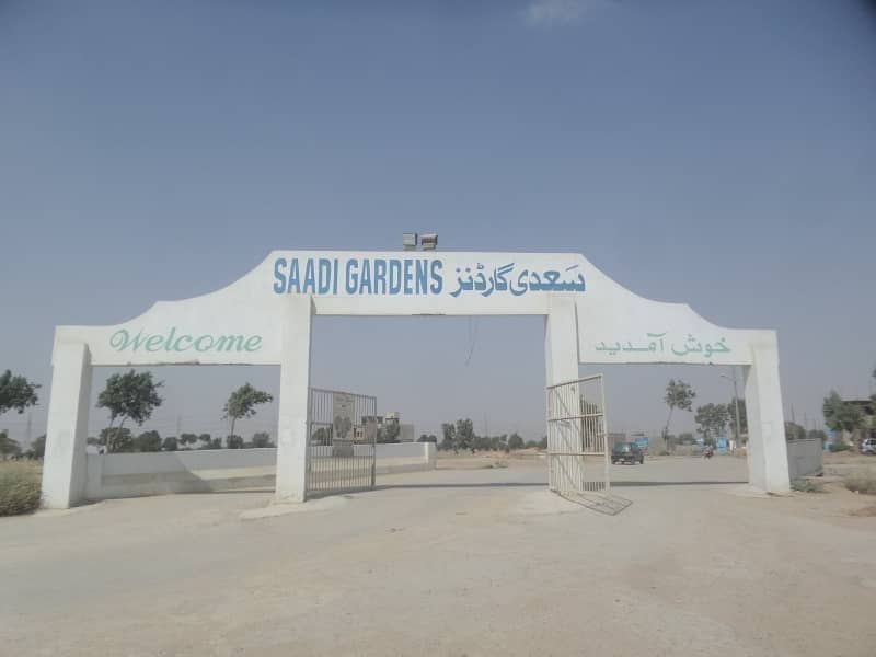 120 Square Yards Residential Plot Is Available In Affordable Price In Saadi Garden - Block 3 0