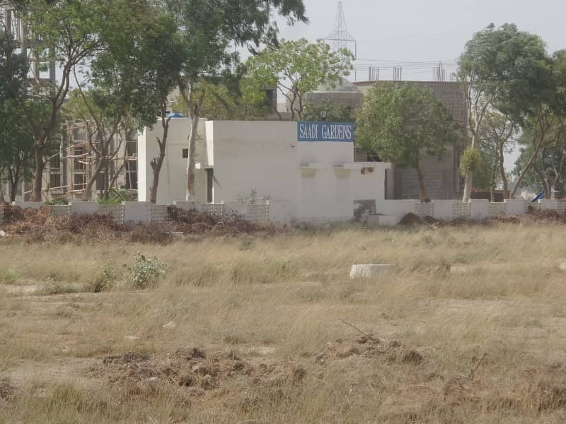 120 Square Yards Residential Plot Is Available In Affordable Price In Saadi Garden - Block 3 3