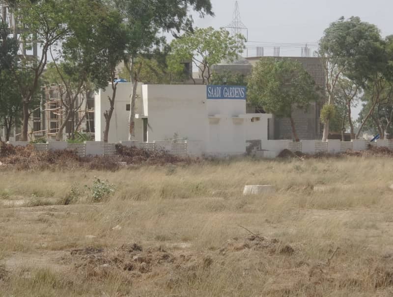A 120 Square Yards Residential Plot In Karachi Is On The Market For Sale 3