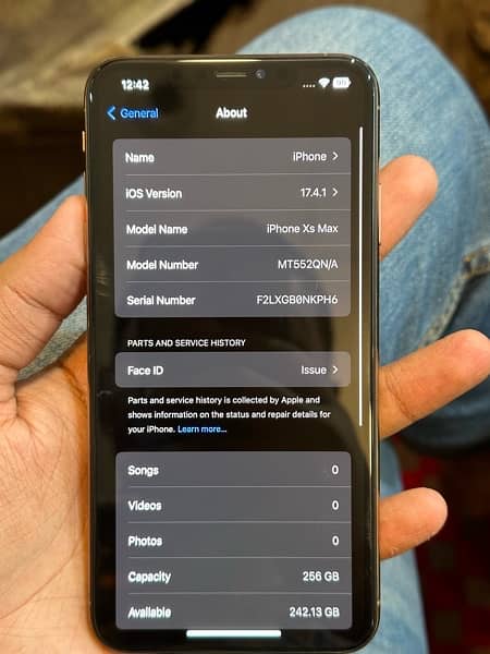 iphone xsmax approved 256gb 2