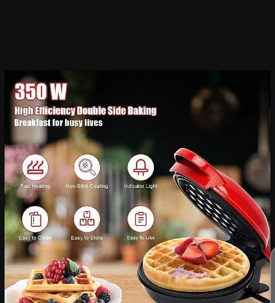 electric waffle maker ,350 w 1