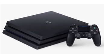 ps4 pro 1 tb with box