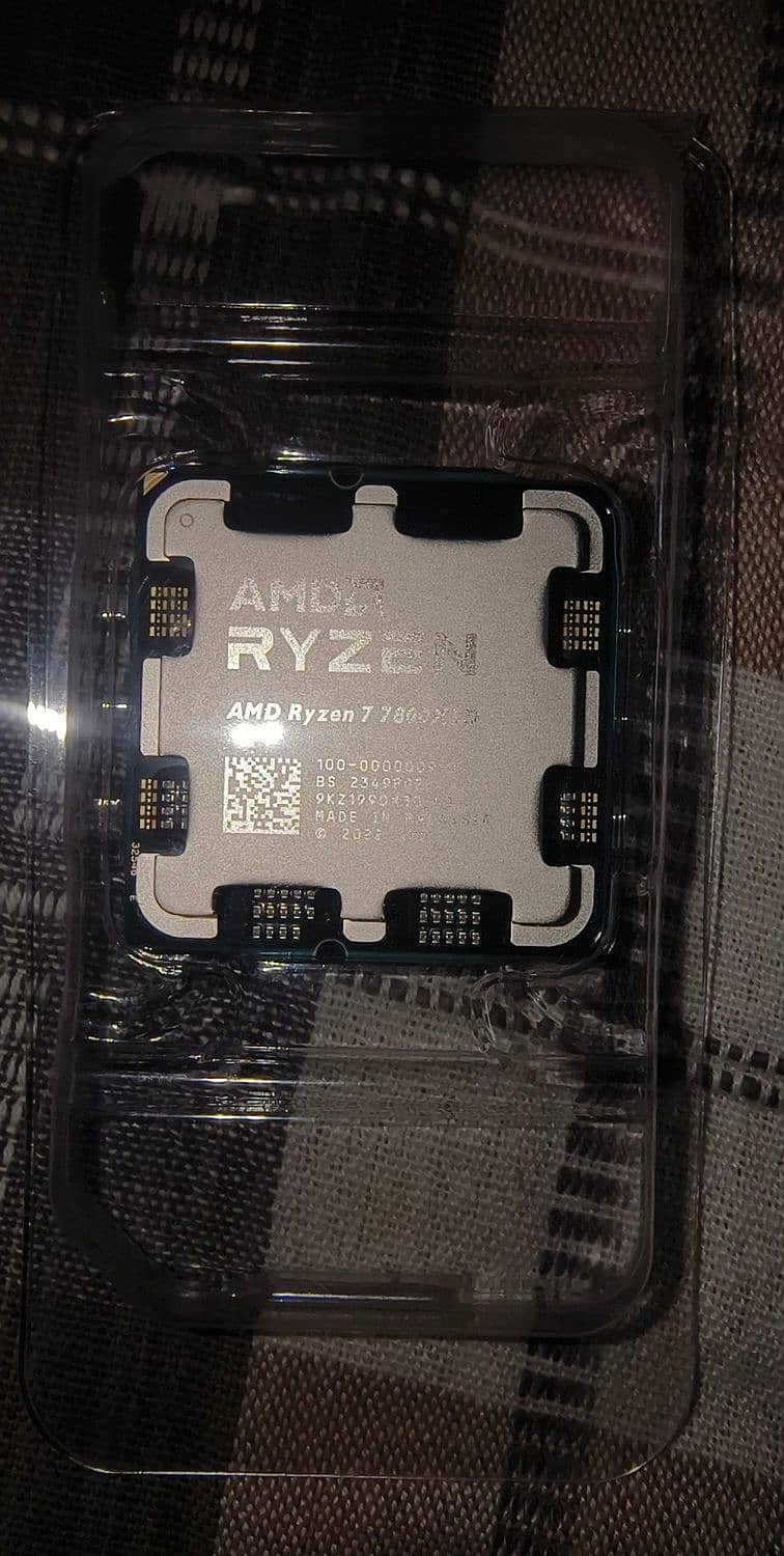 Ryzen 7800X3D Sealed tray Processor. . 3 units available 0
