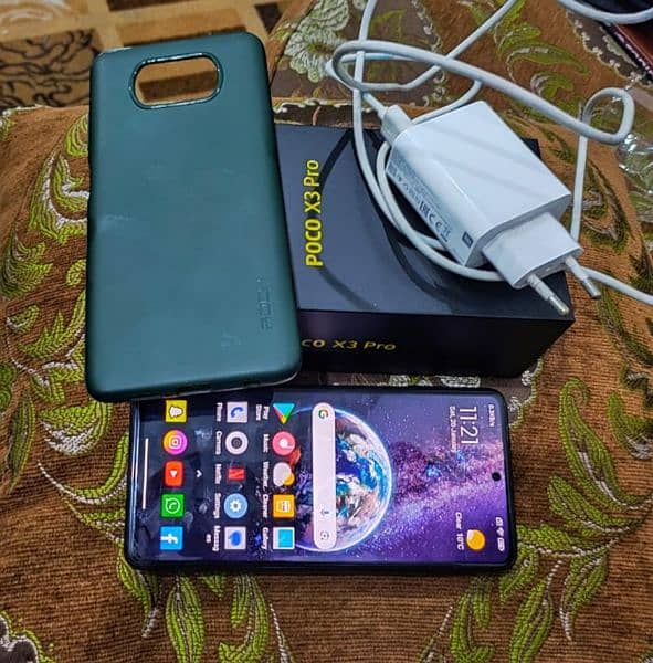 POCO X3 PRO With Original Box+ Charger 6