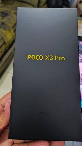 POCO X3 PRO With Original Box+ Charger 7