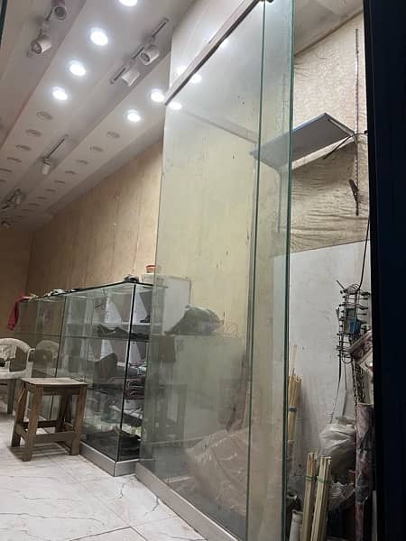 Mirror door 12mm with machine and other sheesha for sale 4