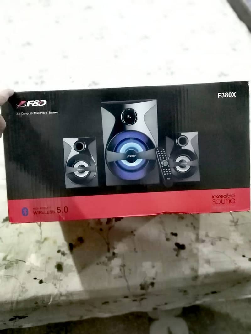 F&D F380X NFC 2.1 Multimedia Bluetooth Speakers 5