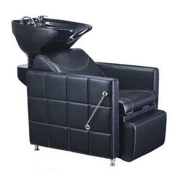 Saloon chairs | shampoo unit | massage bed | pedicure | saloon trolly 12