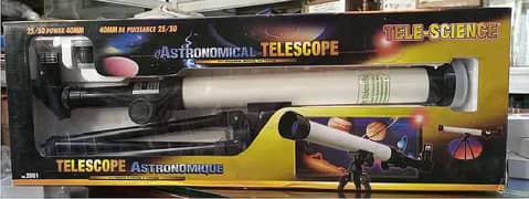 Telescope (magnifying telescopic lens)