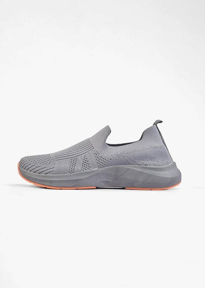 Black Camel Skecher Slip On Jogger Shoes - Arhnem, Grey 1