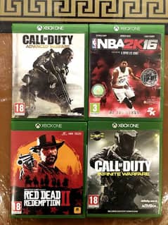 5 XBOX ONE/S/X/Series-S/X Games for Sale