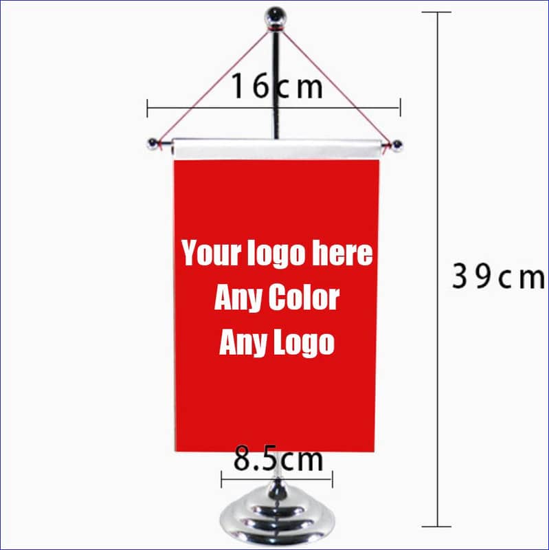 Custom Table Flags : Ideal for Office Room , Country Flag , From LAHOR 12