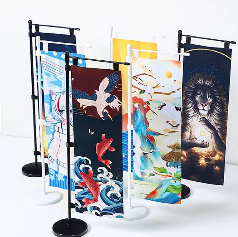 Custom Table Flags : Ideal for Office Room , Country Flag , From LAHOR 14