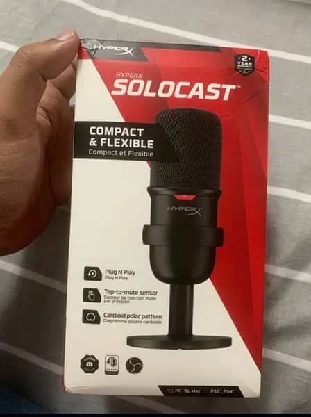 hyperx solocast gaming mic 1