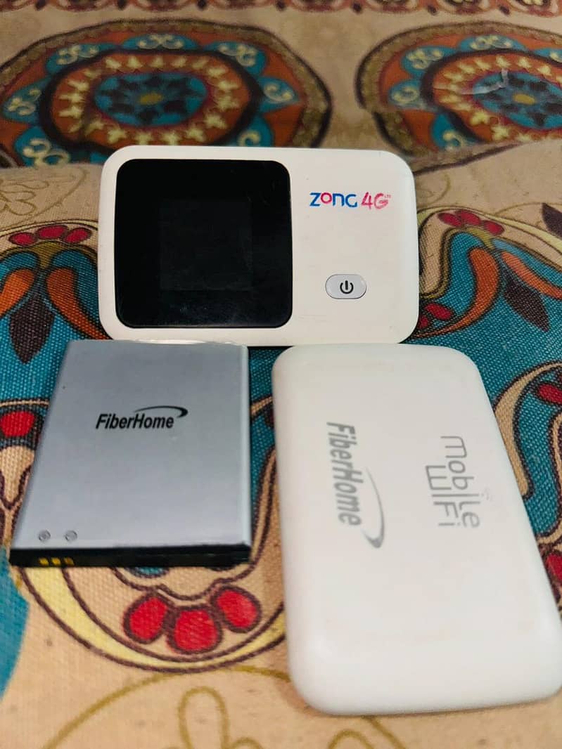 Zong 4g internet device Mobile Sim working best for non pta 3