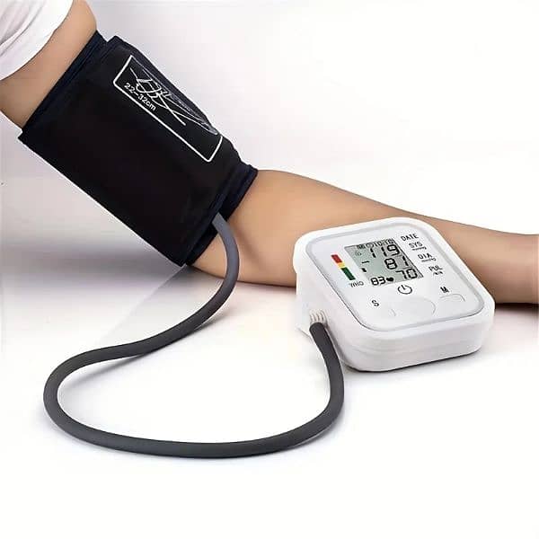 Digital Sphygmomanometer Blood Pressure Monitor LCD 7