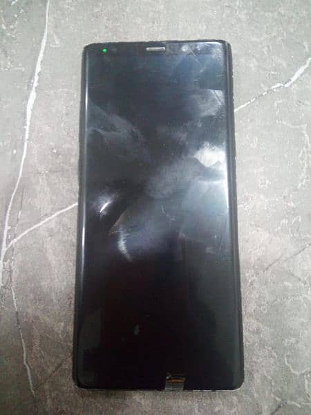sumsung note 8 For sale back crack panel crack  but working 100% ok 1