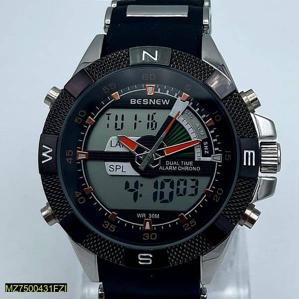 Mens analoge sports watch for sale. 0