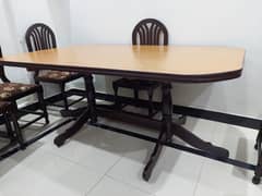 6 Chair Dining Table for Sale