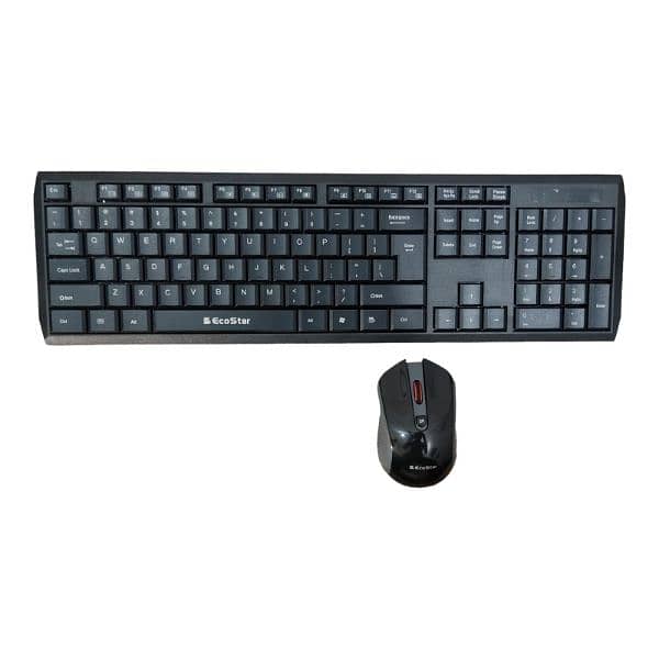 ECOSTAR WIRELESS KEYBOARD AND MOUSE SET - NEW LIMITED STOCK 0