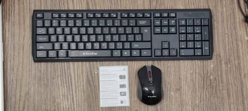 ECOSTAR WIRELESS KEYBOARD AND MOUSE SET - NEW LIMITED STOCK 7