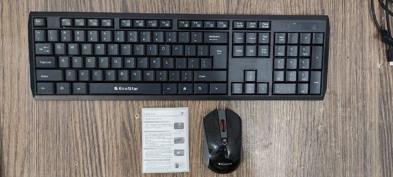ECOSTAR WIRELESS KEYBOARD AND MOUSE SET - NEW LIMITED STOCK 8