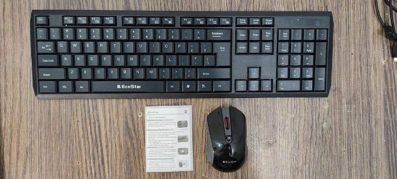 ECOSTAR WIRELESS KEYBOARD AND MOUSE SET - NEW LIMITED STOCK 10