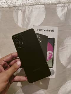 Samsung galaxy a52s 5g with box pta approved