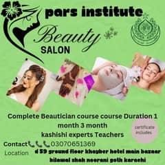 pars beauty salon kaheshi Experts teachers