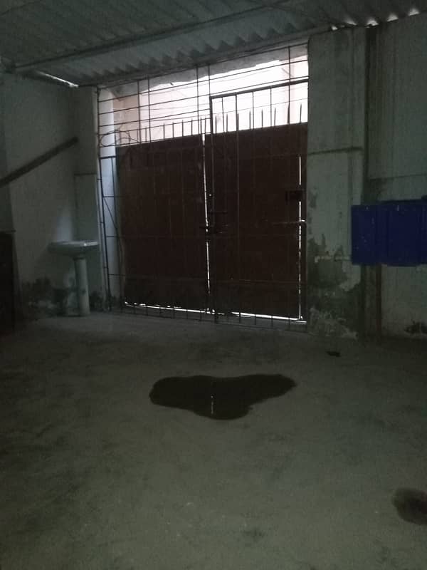 1 room and open area is available for rent in mehmoodabad 1