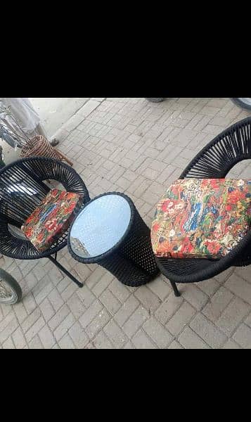 outdoor Roop chairs & dining set mention single etemprice 0