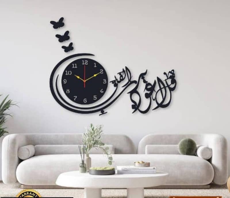 Wooden Decoration clocks For Wall Designing 3
