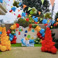 Birthday parties decoration  balloon decorate event planner magic show
