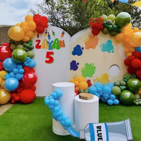 Birthday parties decoration  balloon decorate event planner magic show 1