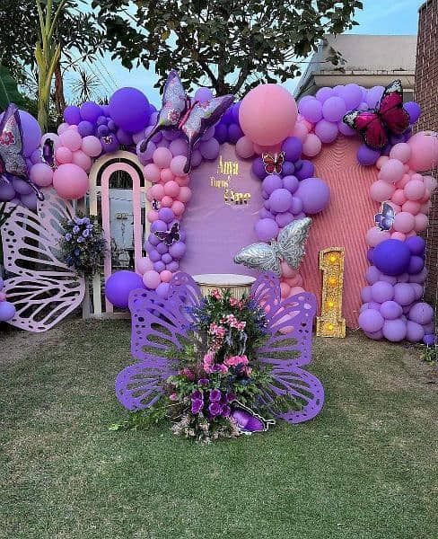 Birthday parties decoration  balloon decorate event planner magic show 4