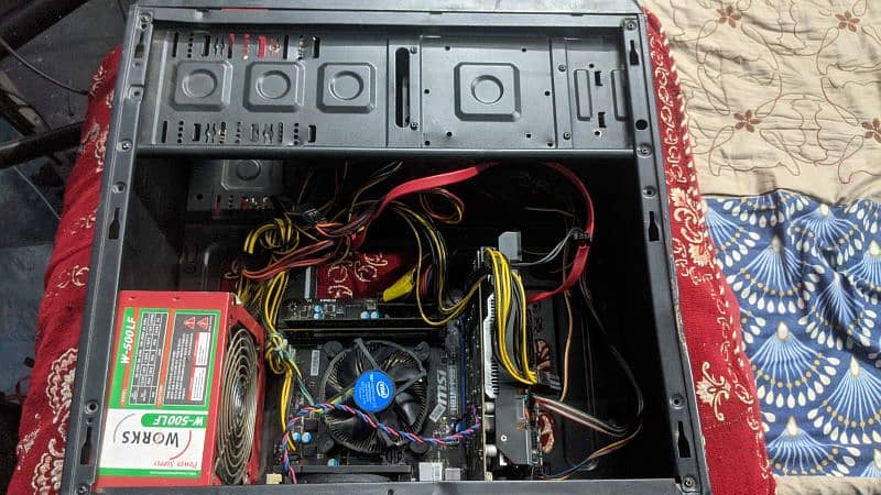 Gaming PC low budget for sale Core i5 4th gen 4