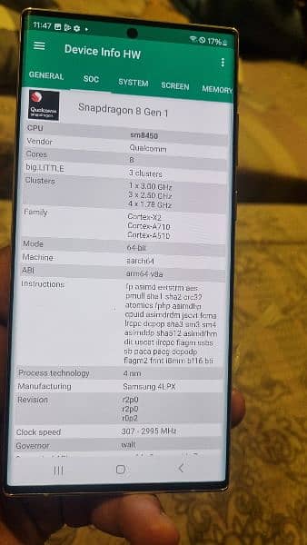 S22 Ultra|NON PTA 12/256GB| Sim Time Available ha| snapdragon 8