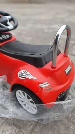 Kid car with music box pack