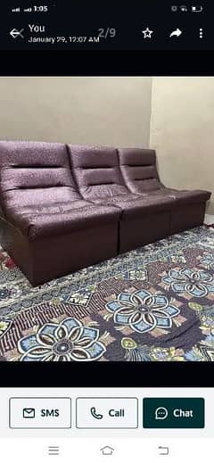 selling almost new sofa chairs 7 pieces