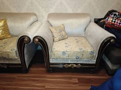 sofa set 7 seaters with 2 chairs