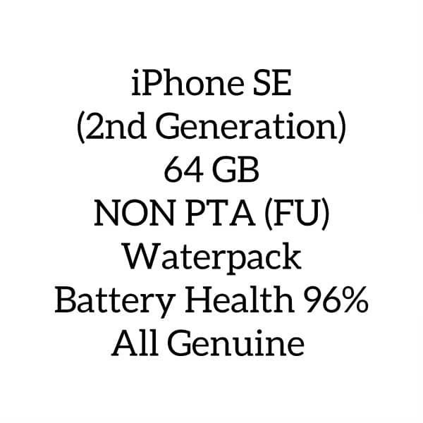 iPhone SE (2nd Generation) 5
