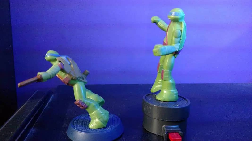 Ninja Turtle Leonardo Button Action Toy set (call me only) 1