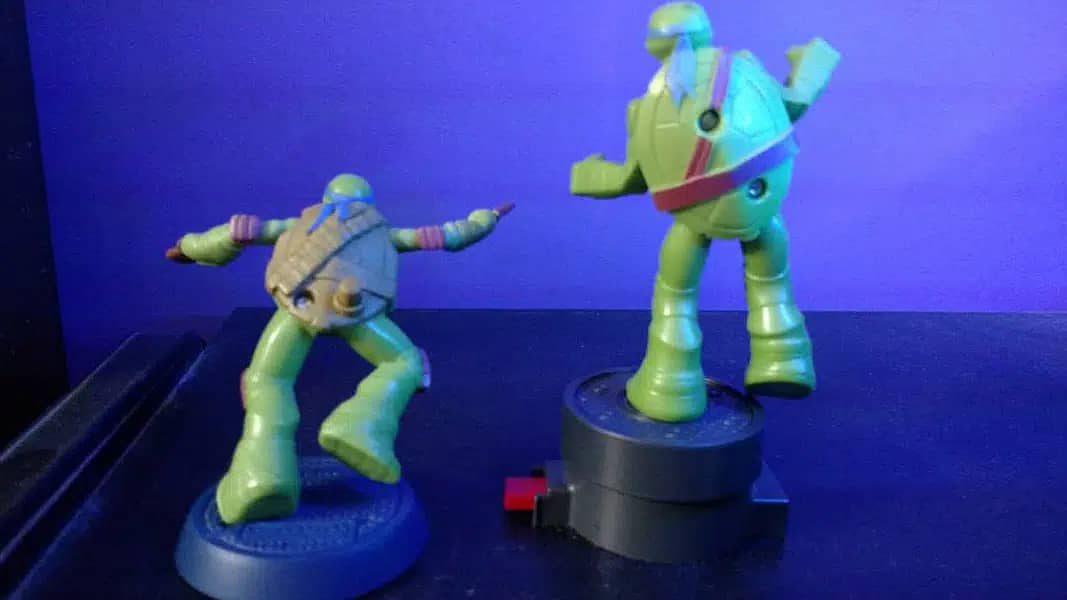 Ninja Turtle Leonardo Button Action Toy set (call me only) 2