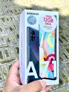Samsung galaxy A71 128gb/8gb pta approved dual sim